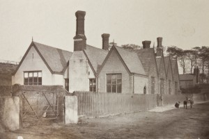 The school building which became the Whitefield synagogue